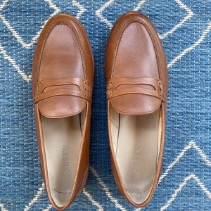 Jcrew Ryan Penny loafers in leather Women size 9